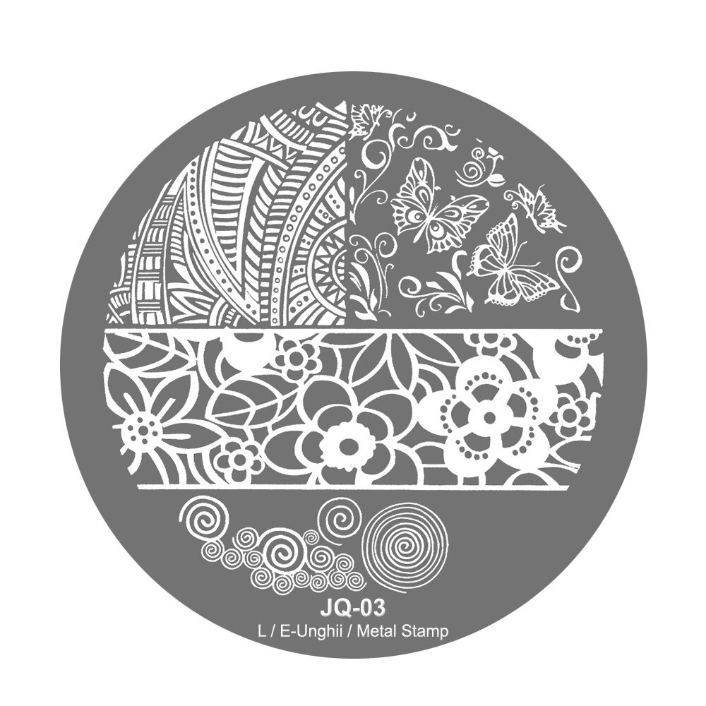 Matrita Pentru Stampila Unghii, Cod JQ-03, Brand E-Unghii