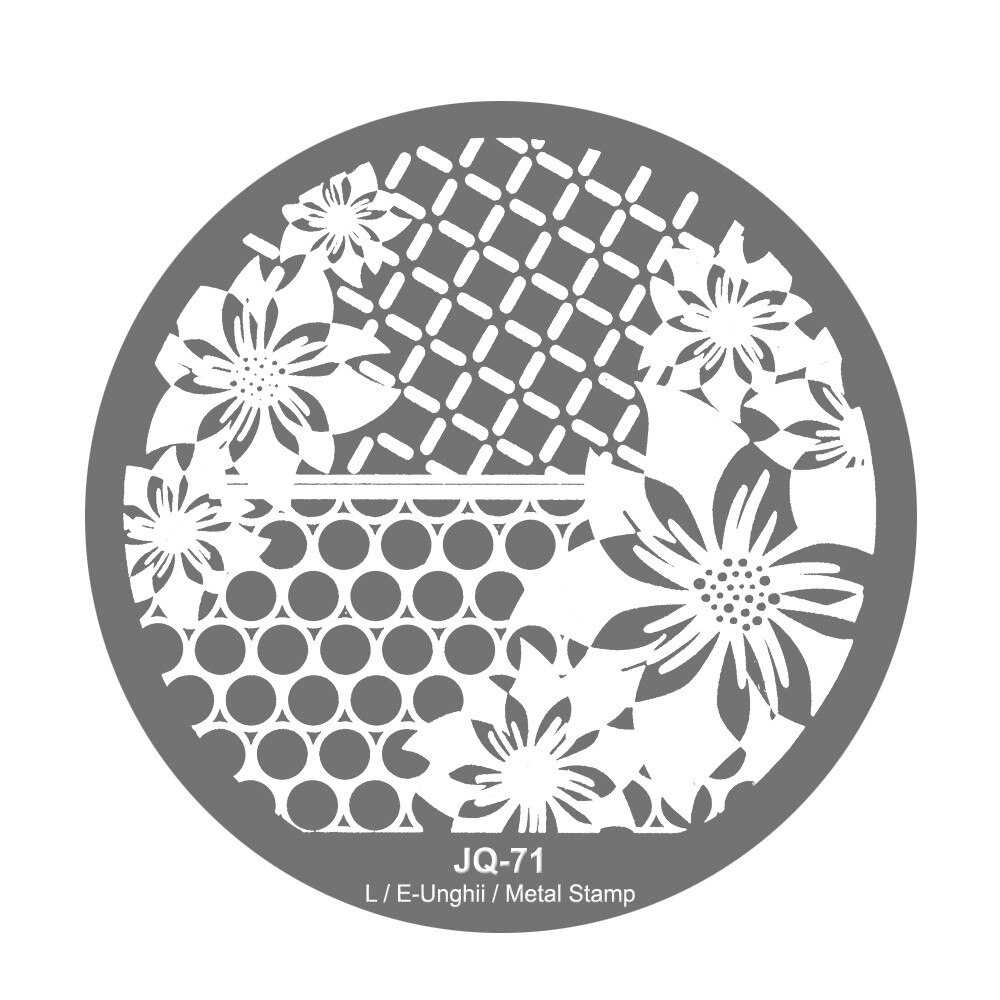 Matrita Pentru Stampila Unghii, Cod JQ-71, Brand E-Unghii