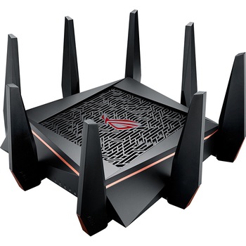 Router wireless Asus ROG Rapture GT-AC5300, Tri-Band, Gigabit, AiMesh,WANx1, 3G-4G backup, Link aggregation, USB 3.0, Game Boost Router wireless Asus ROG Rapture GT-AC5300, Tri-Band, Gigabit, AiMesh,WANx1, 3G-4G backup, Link aggregation, USB 3.0, Game Boost