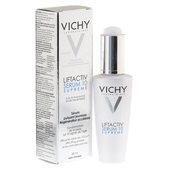 Ser cu actiune de reintinerire Vichy Liftactiv Serum 10 Supreme 30 ml Ser cu actiune de reintinerire Vichy Liftactiv Serum 10 Supreme 30 ml