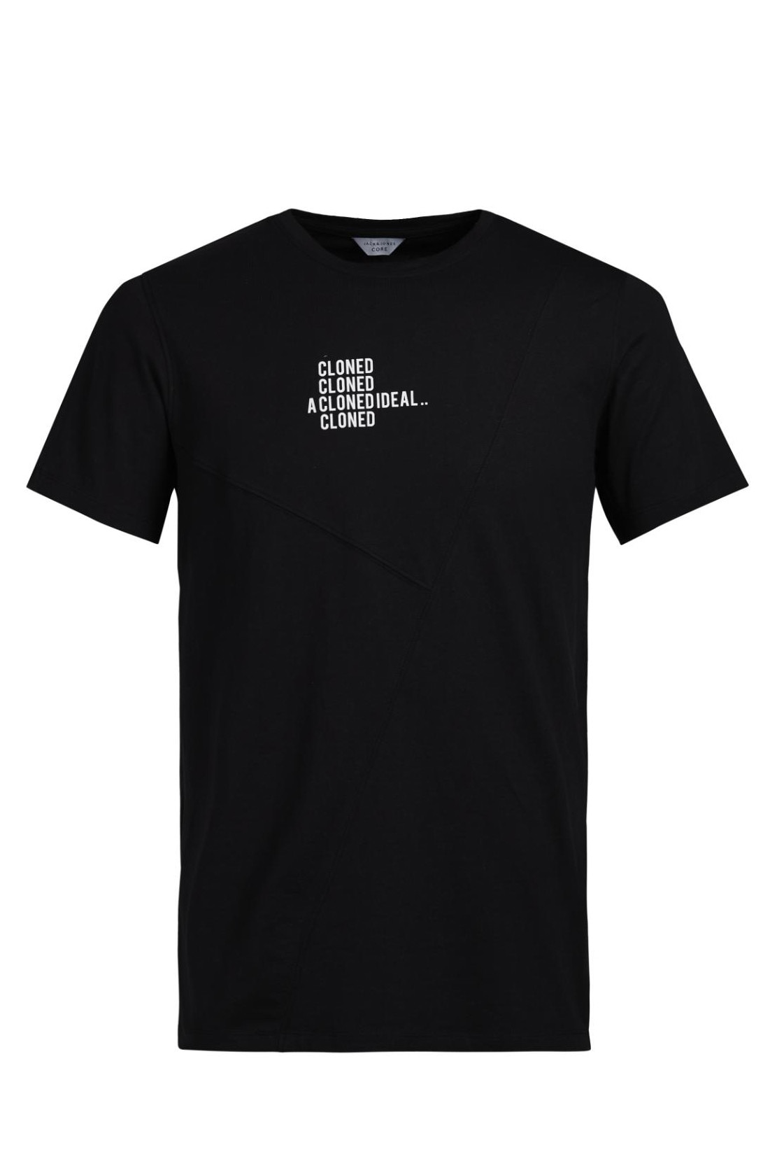 Tricou negru, Jack&Jones, Delude