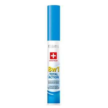 Tratament 8in1 Gene, Serum Concentrat Gene Eveline 8 in 1 Total Action Lash Therapy Professional Tratament 8in1 Gene, Serum Concentrat Gene Eveline 8 in 1 Total Action Lash Therapy Professional