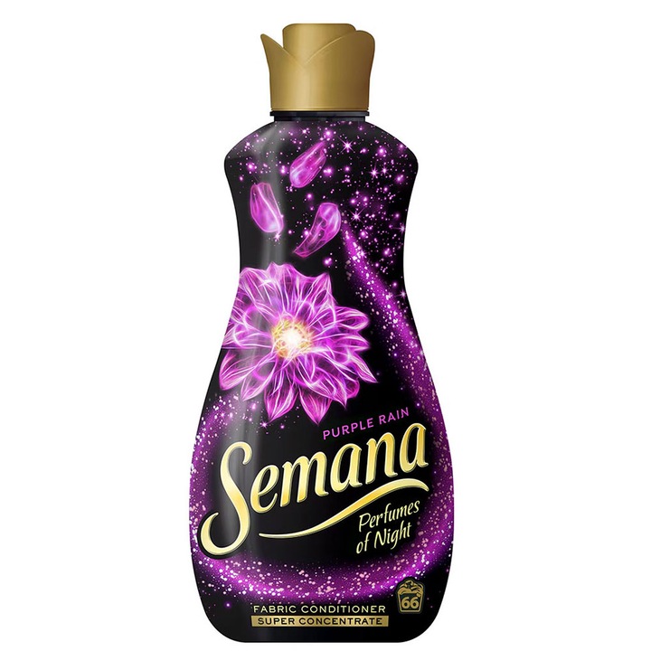 2 db-os csomag Semana szuper koncentrált öblítő Purple Rain 66 mosás 1650 ml