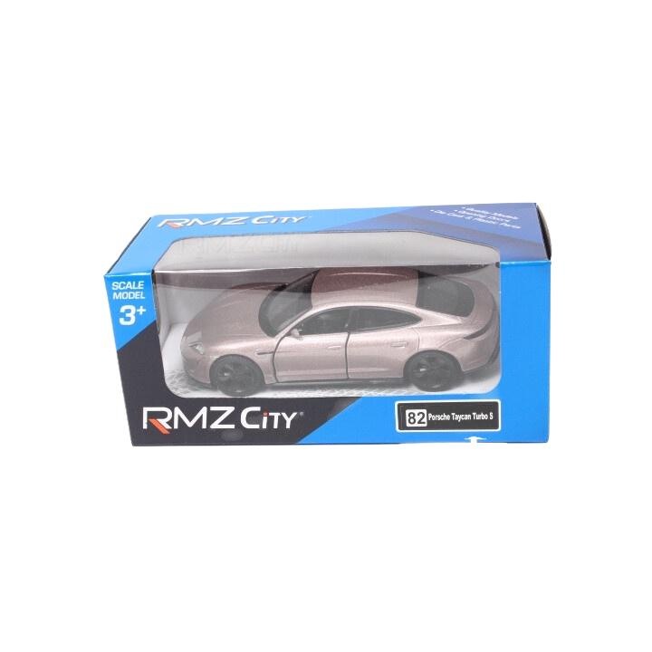 RMZ City кола, Porsche Turbo, Розов, Метал с пластмасови елементи