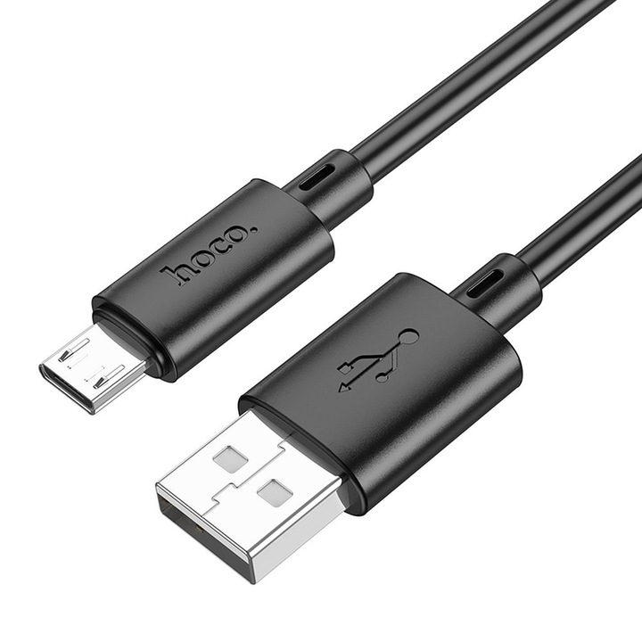 Hoco USB-Micro-USB kábel, 2, 4A, X88, 1m, fekete