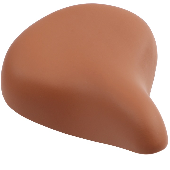 AVASTA Scaun de bicicleta pentru copii Sa de bicicleta pentru fete si baieti impermeabil Wide Soft Bike Cushion Dual Shock Absorbing Fit pentru 12-20 inch biciclete, Maro