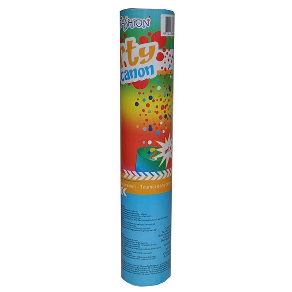 Tun confetti buline multicolore, 20 cm