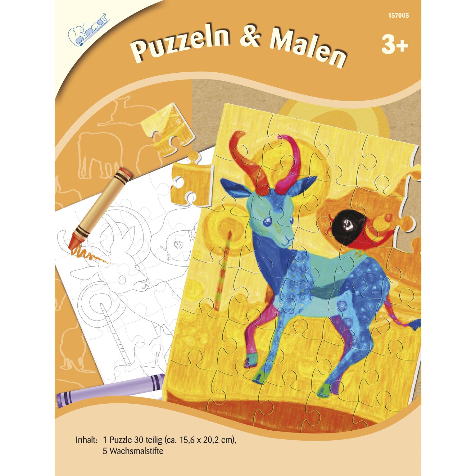 Set creativ puzzle si pictura