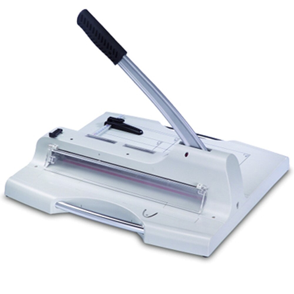 Ghilotina hartie A4, KW-TRIO, 3949, 50 coli, presare automata, linie optica