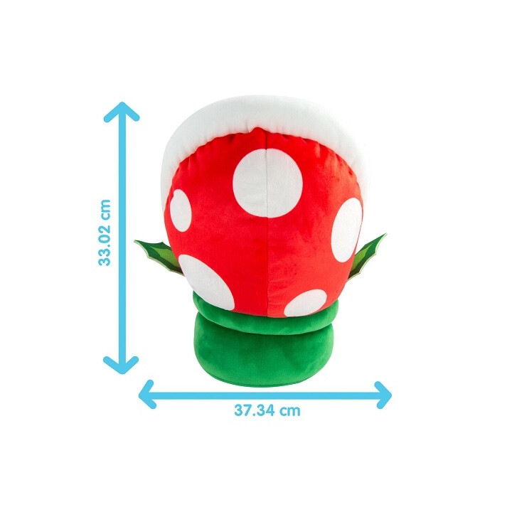 Jucarie de plus SuperMario Piranha Plant, multicolor, 33.02x37.34cm
