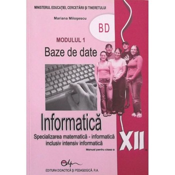 Manual informatica clasa 12 M1 - Mariana Milosescu Manual informatica clasa 12 M1 - Mariana Milosescu