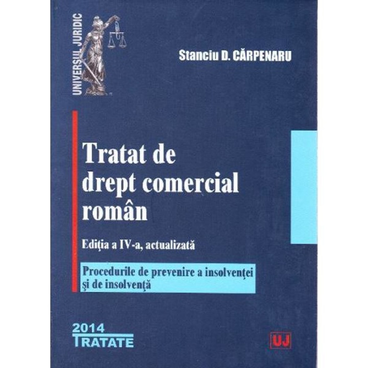 Tratat de drept comercial roman ed.2014 - Stanciu D. Carpenaru