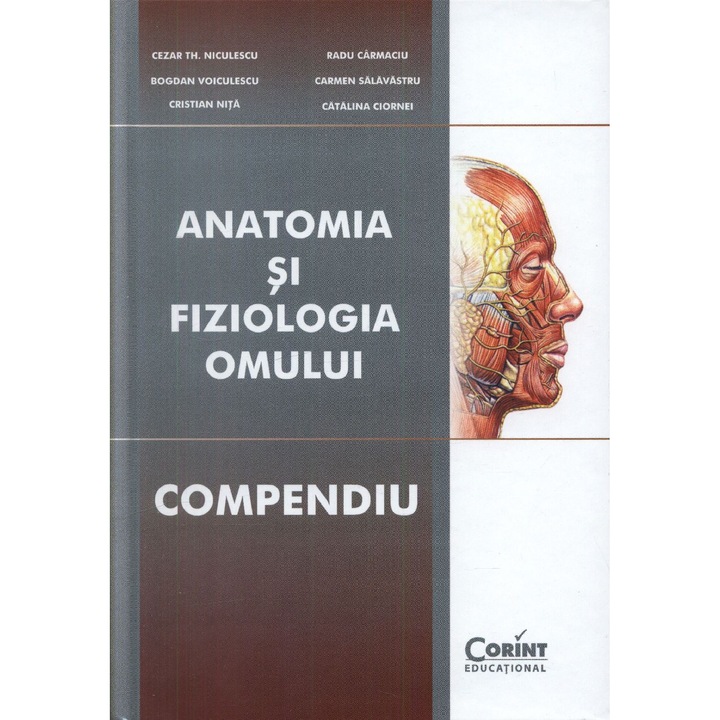 Compendiu de anatomie cartonat 2014, Cezar Th. Niculescu, B. Voiculescu, C. Nita, R. Carmaciu, C. Salavastru, C. Ciornei