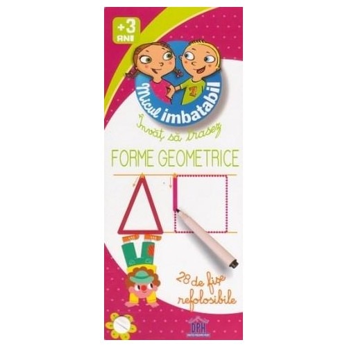 Maxi-Evantai 'Sunt Imbatabil' - Invat sa Trasez Forme Geometrice