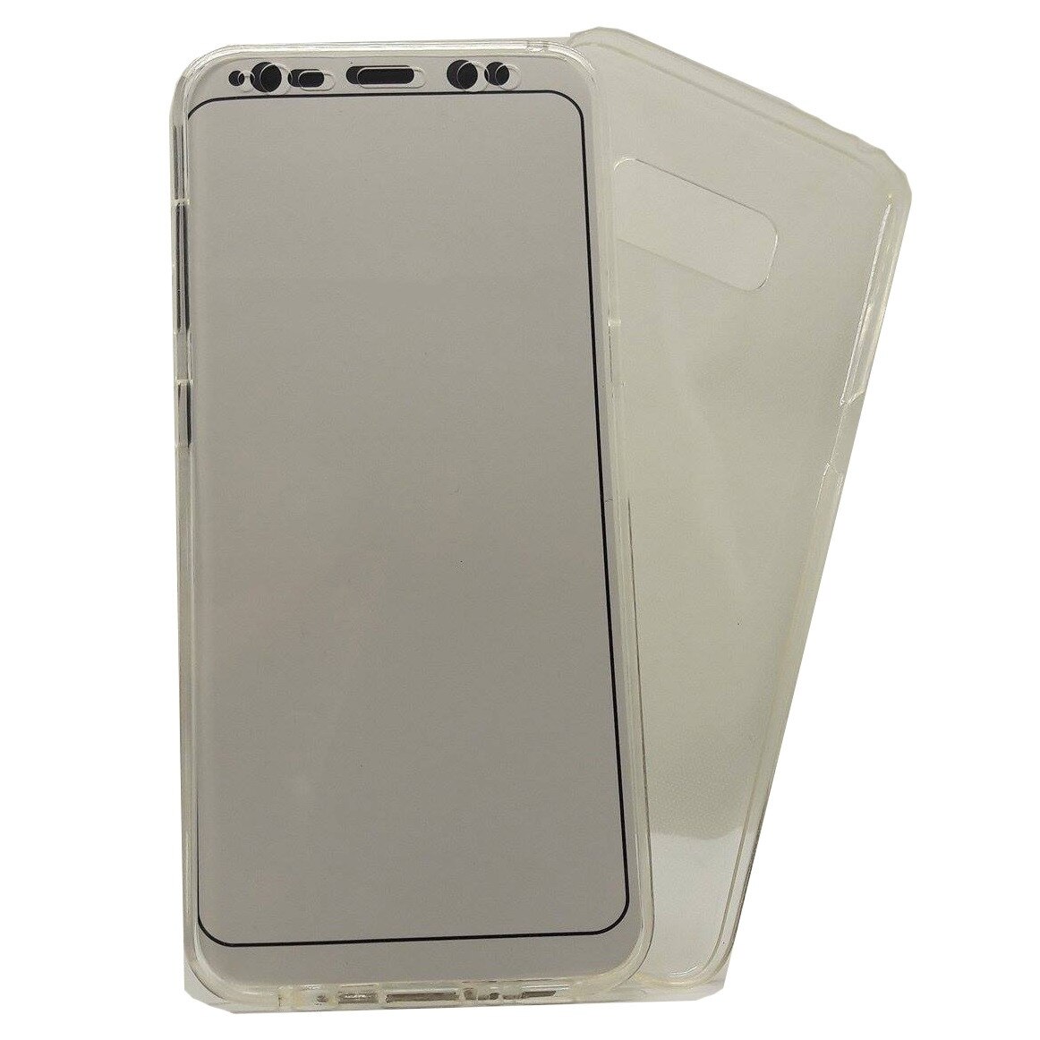 Husa de protectie Dual TPU Vers. 2 pentru Samsung Galaxy S8 Plus, transparenta