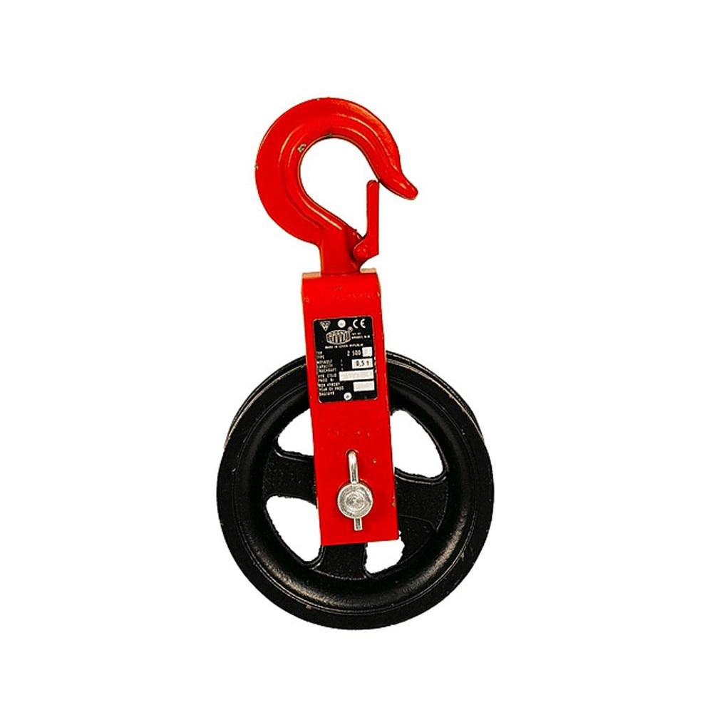 Scripete cu roata si carlig 0.5T 112073 Slovakia Tools