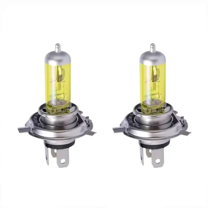 Set 2 Becuri Auto H7 3000k, Galbene