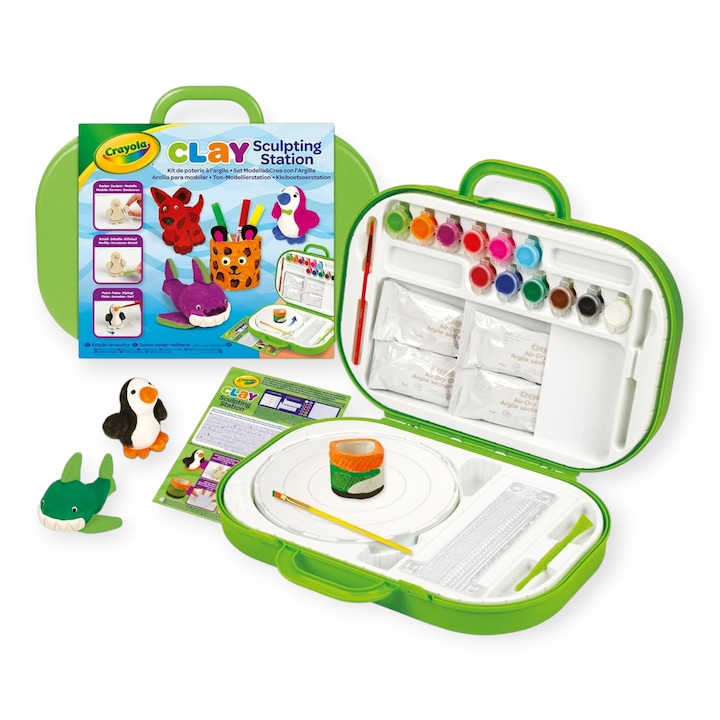 Креативен арт творчески комплект с глина, CRAYOLA, 4Y+