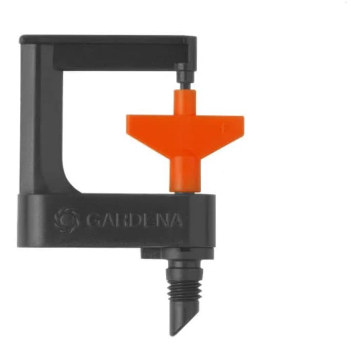 Mini aspersor rotativ Gardena, pentru micro irigatii, plastic, 360 grade, raza 3.5 m