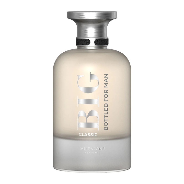 Мъжки парфюм, Milestone Big Bottled Classic, 100 ml, плодови и дървесни нотки, елегантен флакон