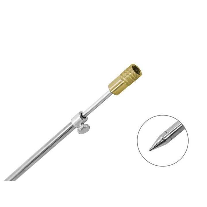Suport pescuit telescopic lanseta din otel Delphin, 40-70 cm