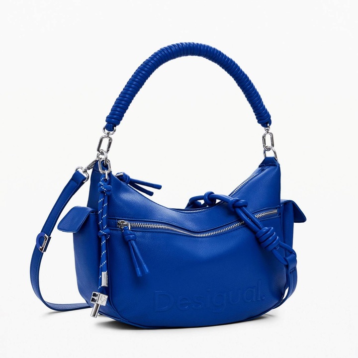 Női kézitáska és válltáska, Desigual, Half Astana sorozat, Kék