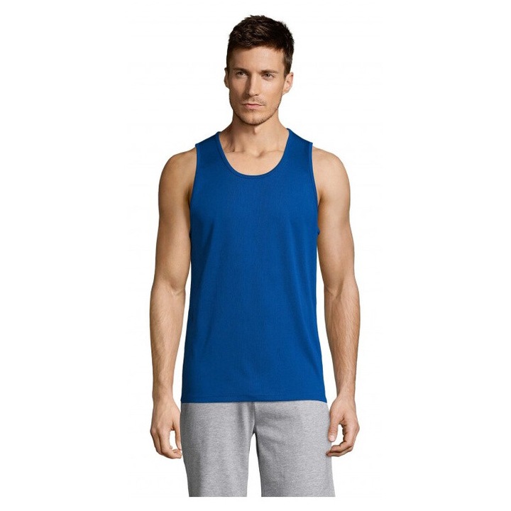 Maiou sport pentru barbati, Sol's Sporty - SO02073, Albastru royal