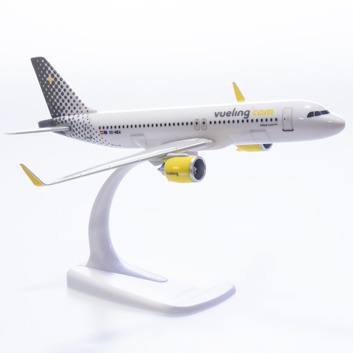 Macheta avion Airbus A320neo, VUELING, scara 1:200, PPC Holland