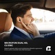 Casti Wireless Buds In-Ear Qualtec by Koppel®, Bluetooth 5.4, Noise Cancelling ANC, ENC cu Microfon Dual, True Wireless Headphones, Bass Intens, Waterproof pentru Sport, Mod Transparency & Gaming, Afisaj LED, Telefon Android & iOS, ProBuds Max, Negru