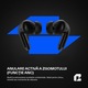 Casti Wireless Buds In-Ear Qualtec by Koppel®, Bluetooth 5.4, Noise Cancelling ANC, ENC cu Microfon Dual, True Wireless Headphones, Bass Intens, Waterproof pentru Sport, Mod Transparency & Gaming, Afisaj LED, Telefon Android & iOS, ProBuds Max, Negru