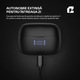 Casti Wireless Buds In-Ear Qualtec by Koppel®, Bluetooth 5.4, Noise Cancelling ANC, ENC cu Microfon Dual, True Wireless Headphones, Bass Intens, Waterproof pentru Sport, Mod Transparency & Gaming, Afisaj LED, Telefon Android & iOS, ProBuds Max, Negru