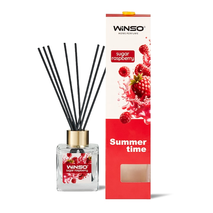 Légfrissítő pálcák WINSO HOME PARFUME Cukor Málna 100ml
