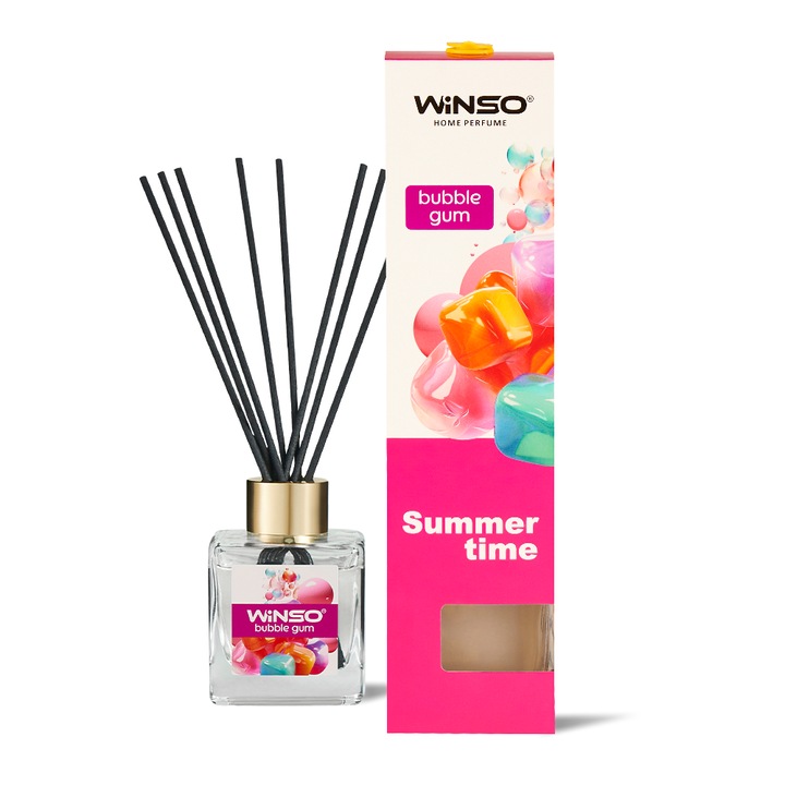 WINSO HOME PARFUME Bubble Gum pálcás légfrissítő 100ml