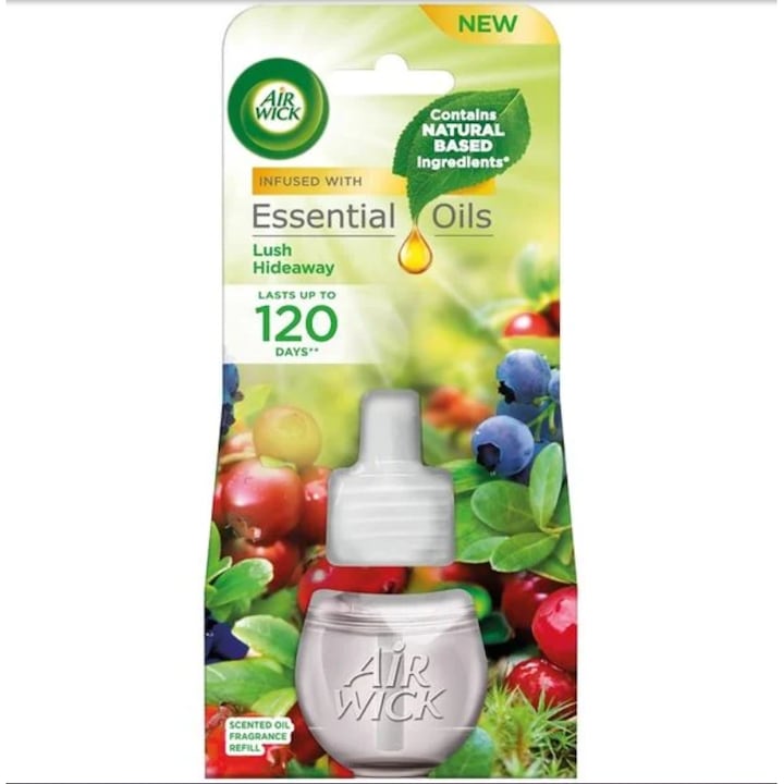 Air Wick Lush Hideaway електрически пълнител за освежител за въздух, 19 мл