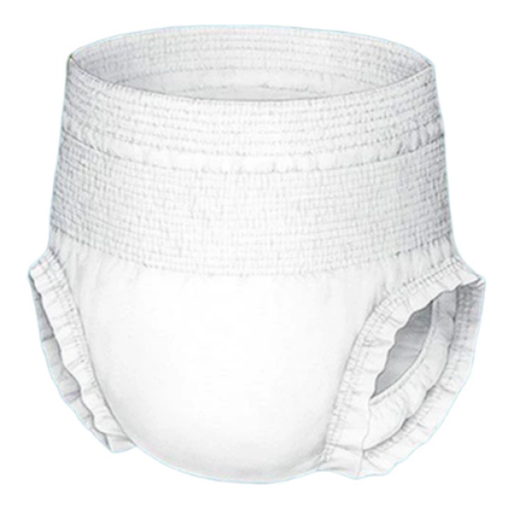 Nadrág típusú pelenka, L méret, derék 110-140 cm, 62 darab, fehér