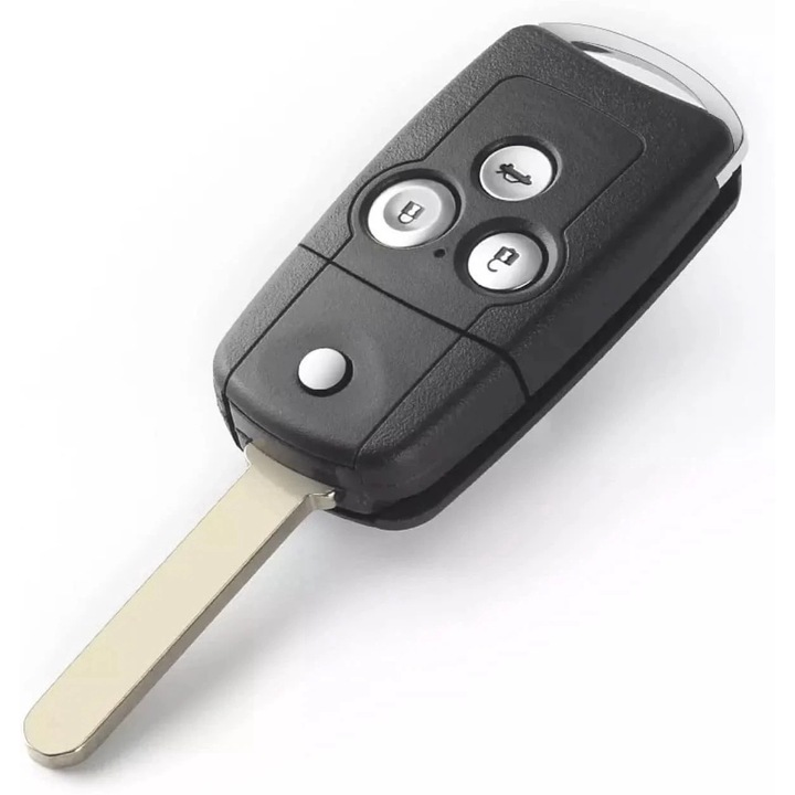 Techstar autókulcs tok 3 gombbal Honda Civic, Accord, Jazz, CR-V, HR-V, Odyssey és Acura modellekhez – pengével