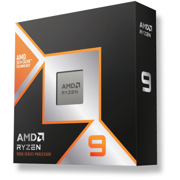 Процесор AMD Ryzen 9 9950X3D, 4.3GHz, 144MB, 170W, AM5 кутия