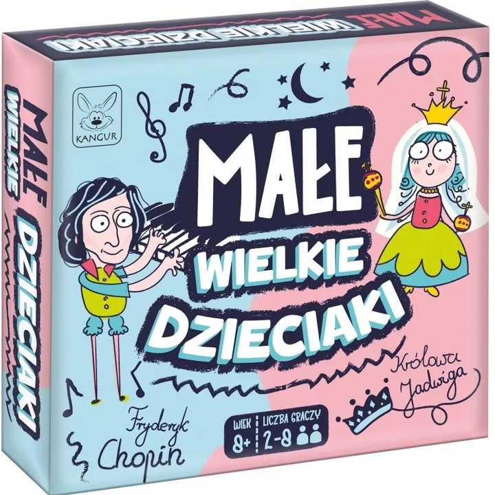 Társasjáték, Kangur, 30 kártya, 50 kártya, többszínű