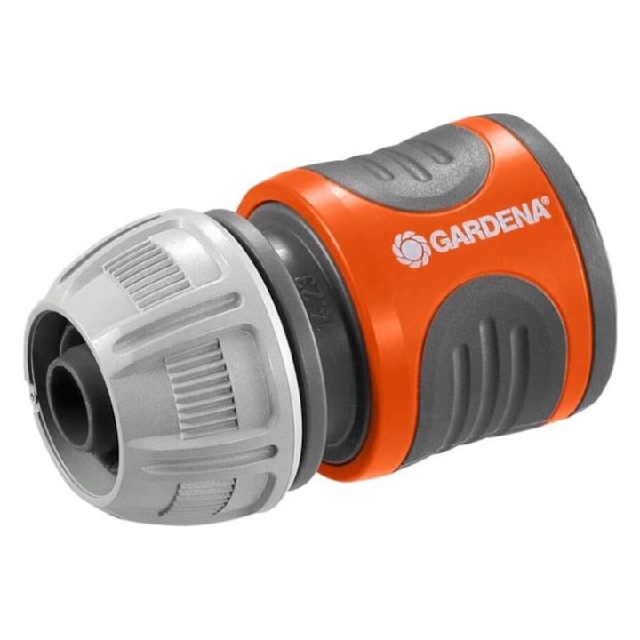 Conector furtun Gardena, plastic, 1/2 inch - eMAG.ro