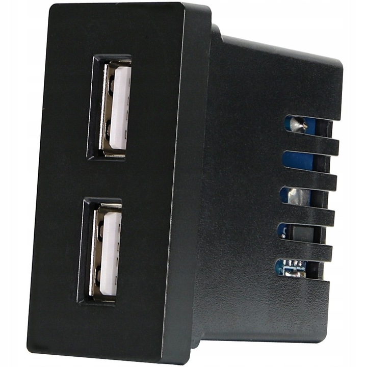USB модул за зареждане с двоен 2,4 A контакт за рамки MIUUN
