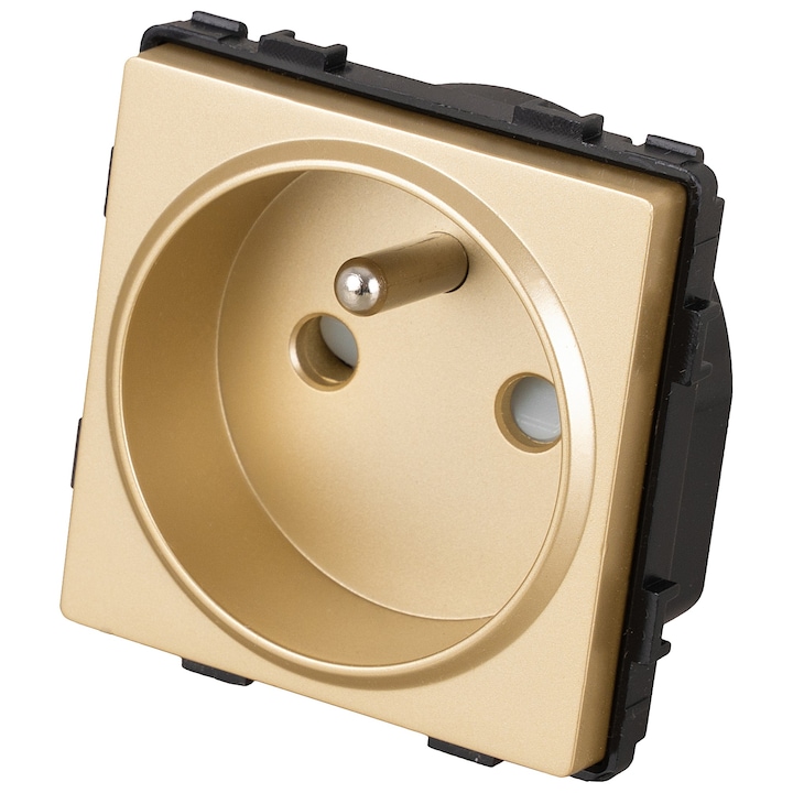 Модул с едно изводно златно гнездо за рамки MIUUN