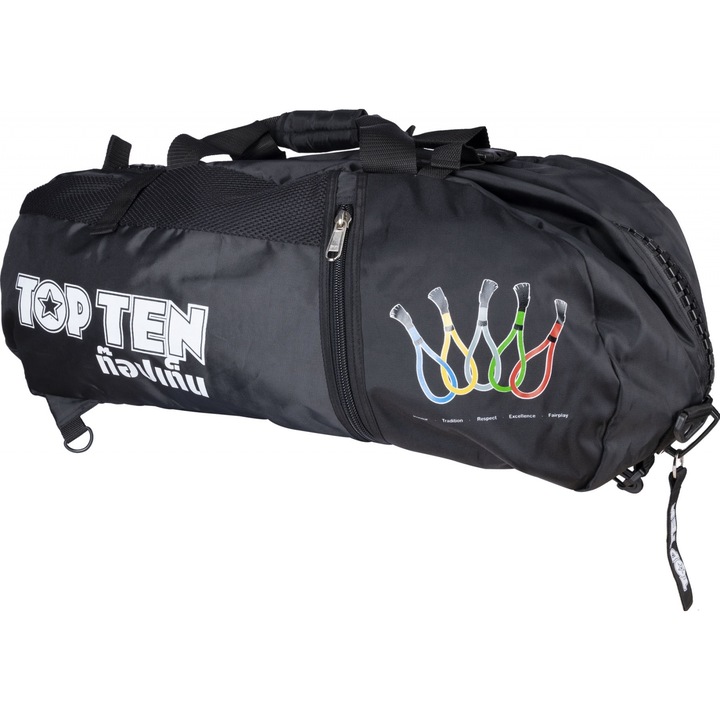 Hátizsák "Aisun", Top Ten, Fekete, 67 cm x 36 cm x 33 cm