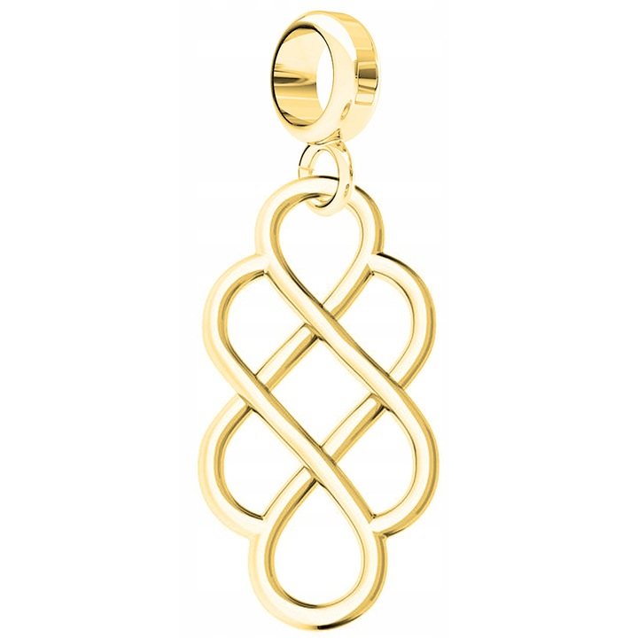 Talisman, Larezo, Pandantiv, Ajuros, Aur, Argint 925 Acoperit Cu Aur De 24 De Karate, Inaltime 30 mm, Lungime 3 Cm, Antialergic, Set Cu Cutie Pentru Bijuterii., Auriu