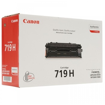 Cartus Toner Original Canon CRG719H, 6400 pagini, pt. Canon LBP 6300DN, LBP 6310DN, LBP 6650DN, LBP 6670DN, LBP 251DW, LBP 252DW, LBP 253X, LBP 254, MF411DW, MF416DW, MF418X, MF 419X, MF 5840DN, MF 5880DN, MF 5940DN, MF 5980DW, MF 6140DN, MF 6180DW Cartus Toner Original Canon CRG719H, 6400 pagini, pt. Canon LBP 6300DN, LBP 6310DN, LBP 6650DN, LBP 6670DN, LBP 251DW, LBP 252DW, LBP 253X, LBP 254, MF411DW, MF416DW, MF418X, MF 419X, MF 5840DN, MF 5880DN, MF 5940DN, MF 5980DW, MF 6140DN, MF 6180DW