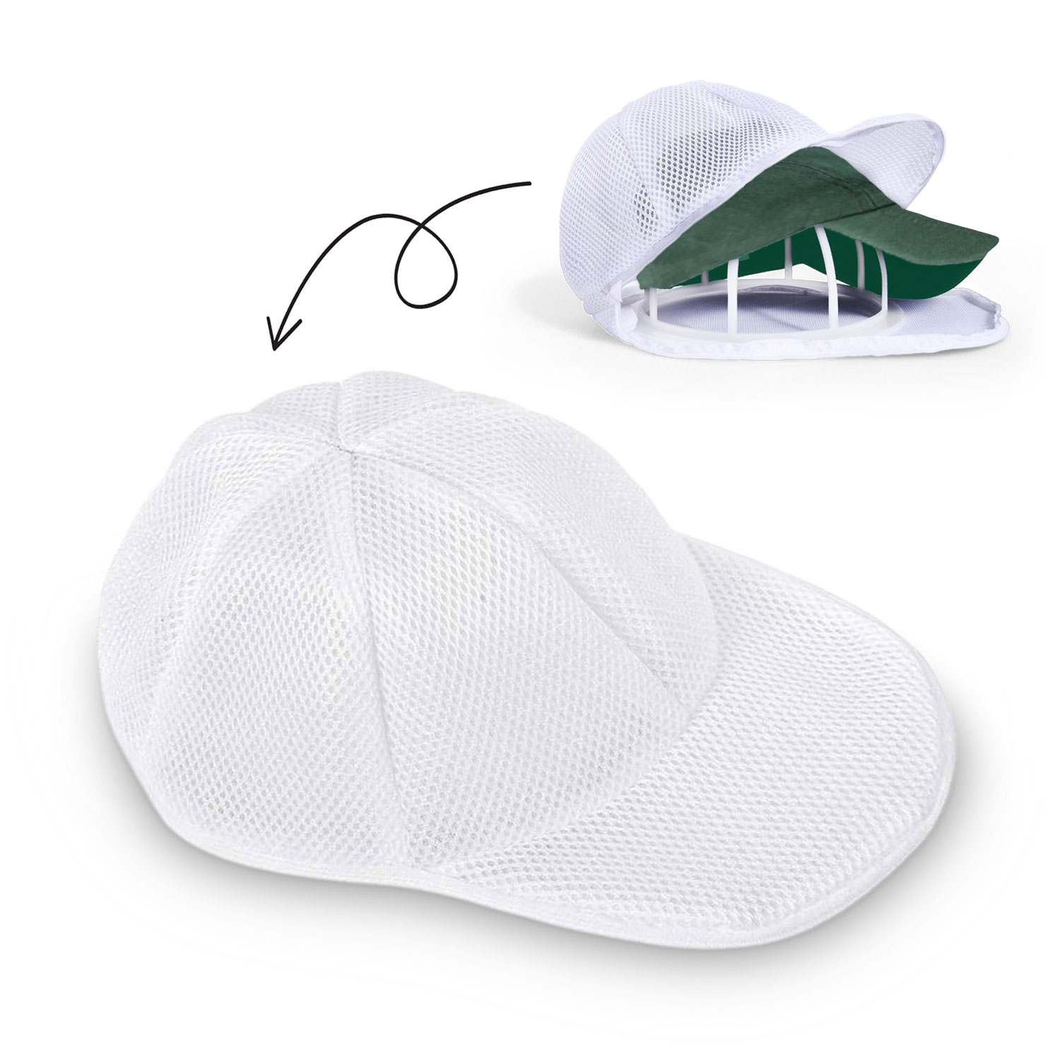 Husa suport spalare sepci, zioda smart essentials®, cadru rigid ...