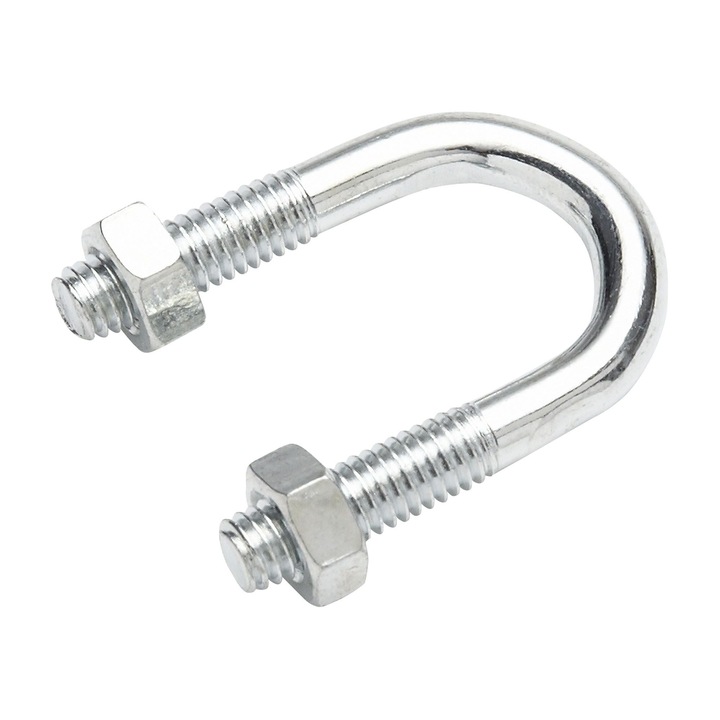 Brida fixare Standers, otel zincat, 8 x 27 mm (set 2 buc)