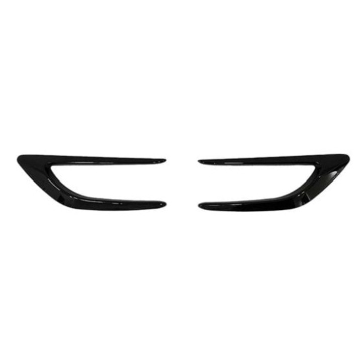 Set ornament aripa/bară, negru lucios, Cod: ARP1013