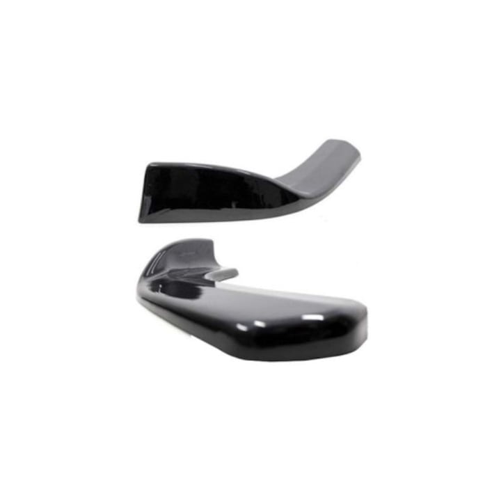 Set prelungire coltar bara premium negru lucios, montare pe caroserie