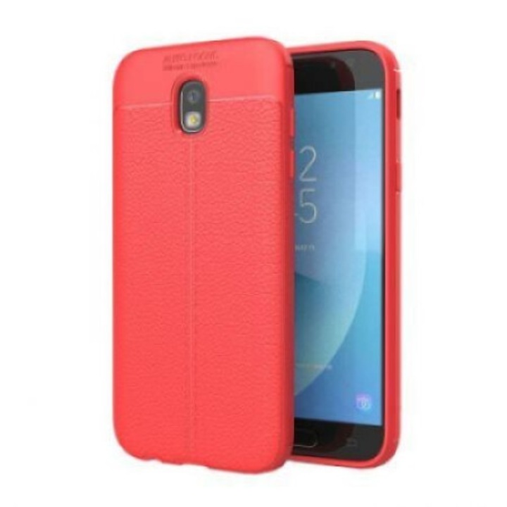 Защитен калъф за телефон, Samsung Galaxy J7 2017 Zore Soft TPU Червен