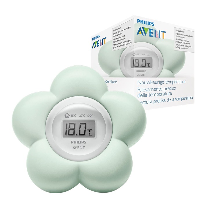 Digitális hőmérő - Philips Avent (SCH480/00 modell) - Gyors és pontos mérés